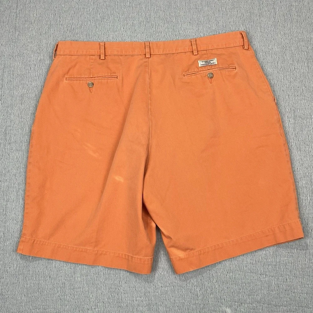 Polo Ralph Lauren‎ Shorts Mens 38 Orange Prospect Short Classic Chino Cotton
